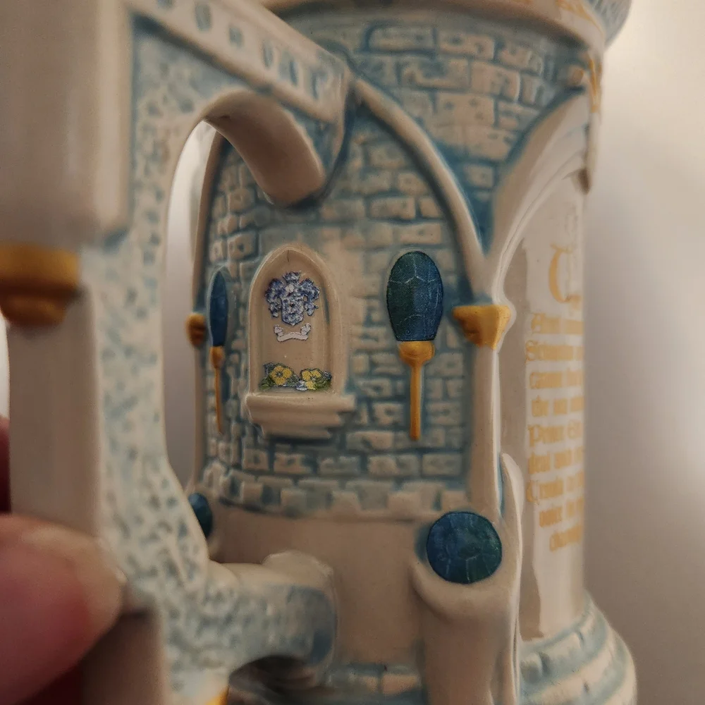 Disney Ariel Castle Mug - Blue and Gold - Picture 5 of 5